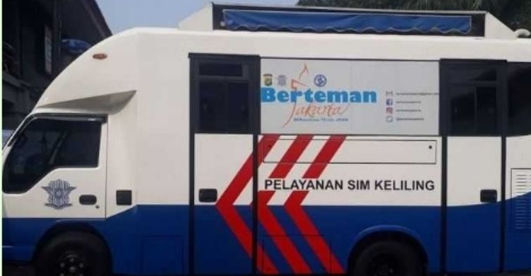 5 Lokasi SIM Keliling Di Jakarta, Senin 18 Desember Foto : Ist