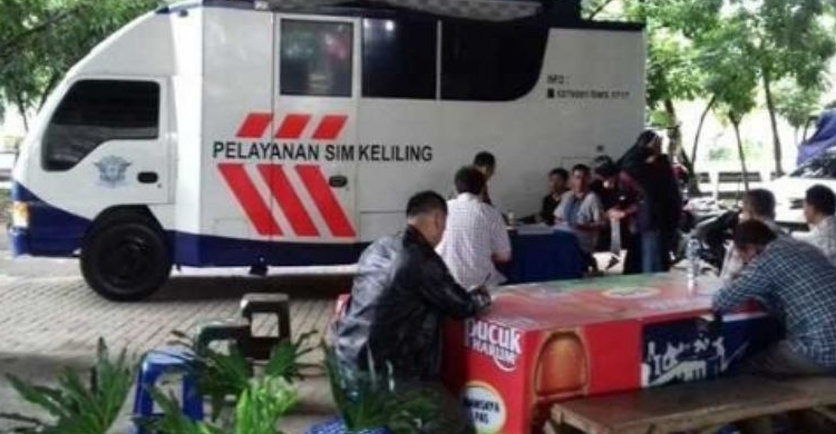 5 Lokasi SIM Keliling Jakarta Rabu 13 Desember Foto : Ist