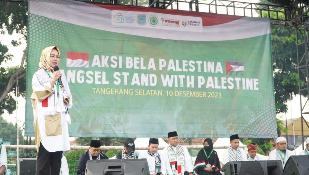 Airin Rachmi Diany: Palestina Adalah Saudara Kita, dan Tetap Akan Menjadi Saudara Kita Foto : Ist
