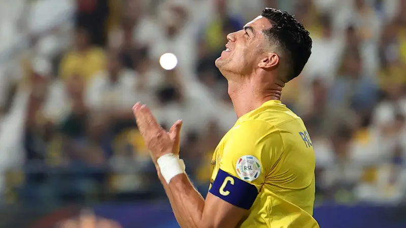 Al Nassr Dipermalukan 0-3 oleh Al Hilal di Derby Riyadh, Ronaldo Cetak Gol Tapi... Foto : Ist