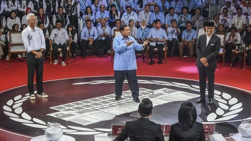 Aturan Baru Debat Capres-Cawapres: Microphone Hanya Satu, Pertanyaan Tidak Boleh Singkatan Foto : Ist