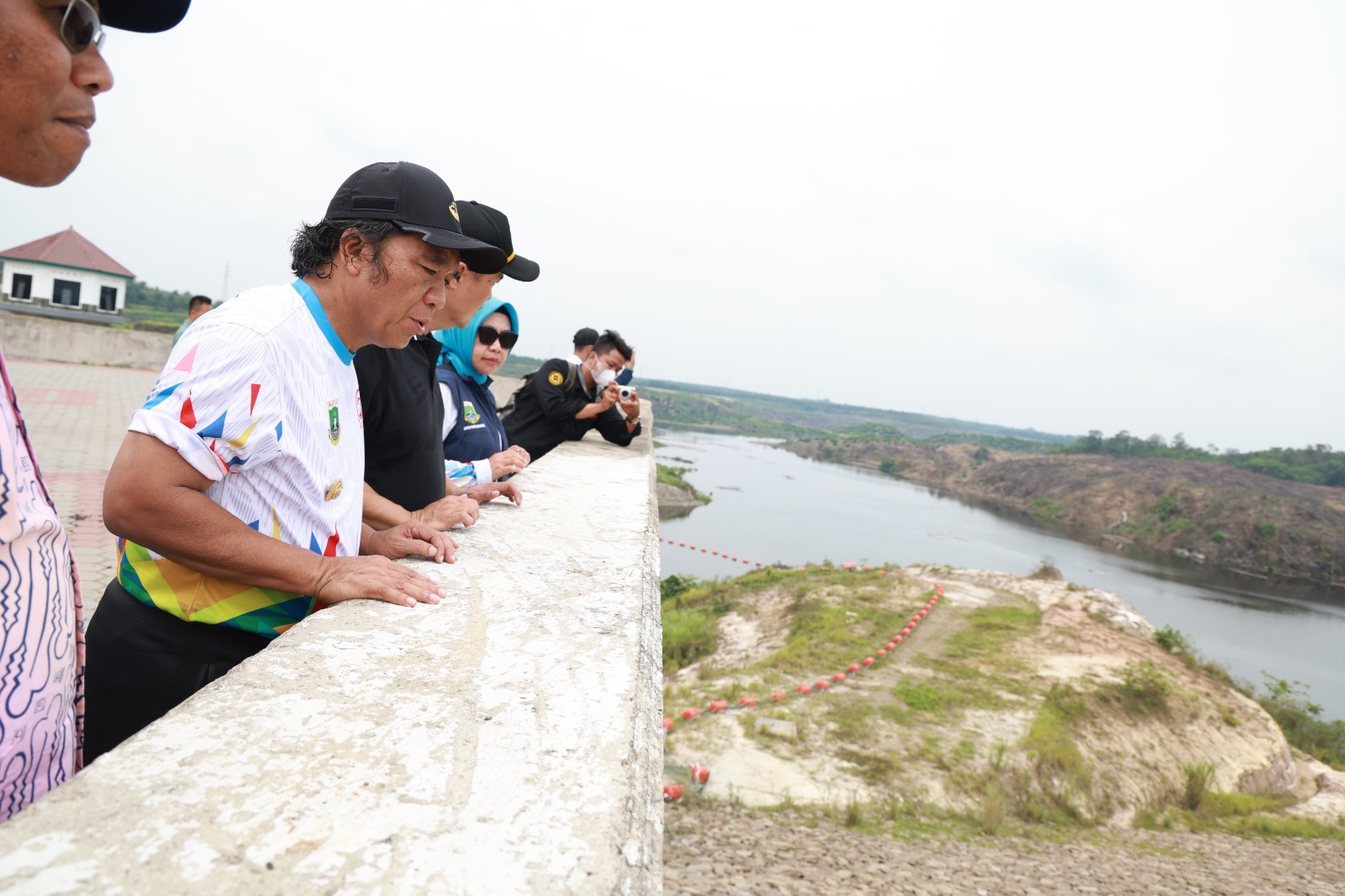 Bendungan Karian Lebak Siap Beroperasi Pj Gubernur Banten saat meninjau Waduk Karian di Lebak, Banten. Foto : Humas Pemprov