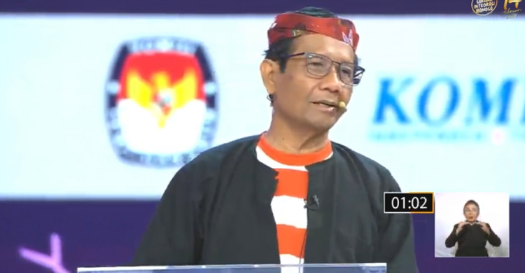 Debat Cawapres: Mahfud Jamin Ekonomi Bisa Tumbuh 7 Persen Foto : Ist