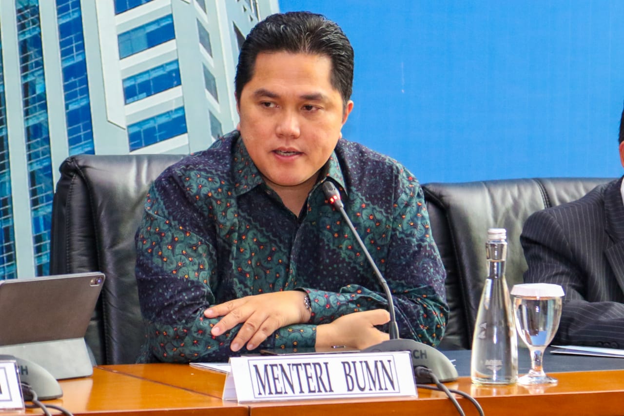 DPR Puji Erick Thohir, Sukses Perbaiki BUMN Foto : Ist