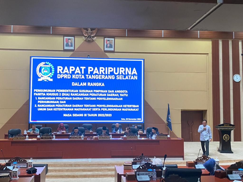 DPRD Bentuk Pansus Dua Raperda Foto : Ist