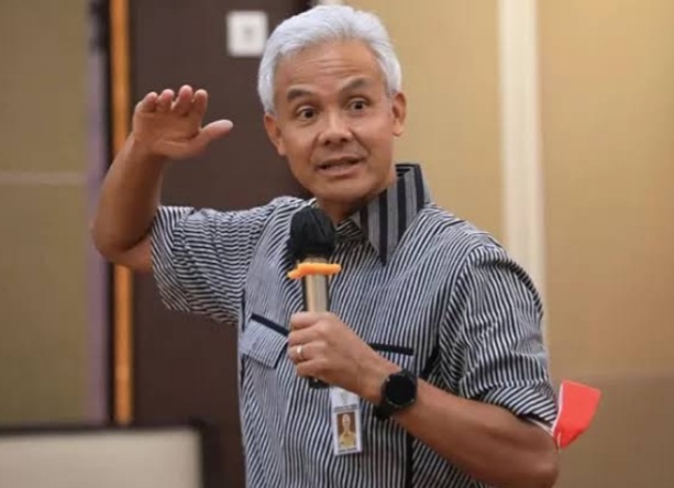 Ganjar Ogah Bergabung Dengan Pemerintahan Pemenang Pilpres Foto : Ist
