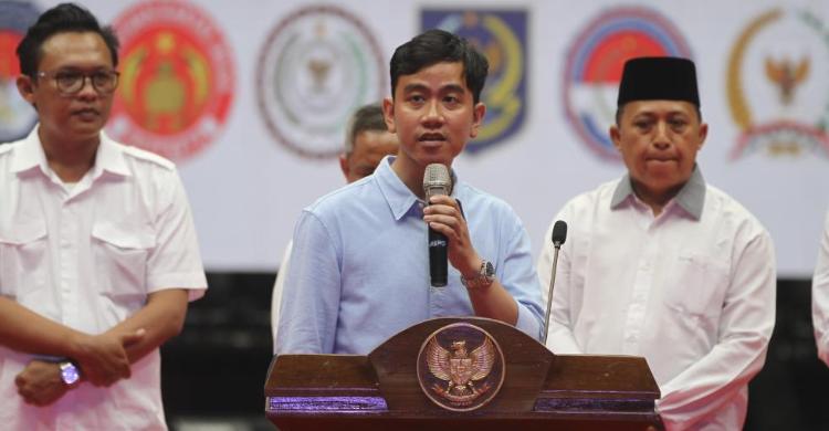 Gibran Siap Debat, Tak Gentar Dengan Cak Imin dan Mahfud MD Foto : Ist
