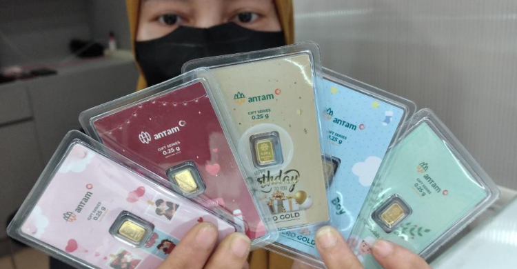 Harga Emas Dibuka Rp 1.118.000 Per Gram Foto : Ist