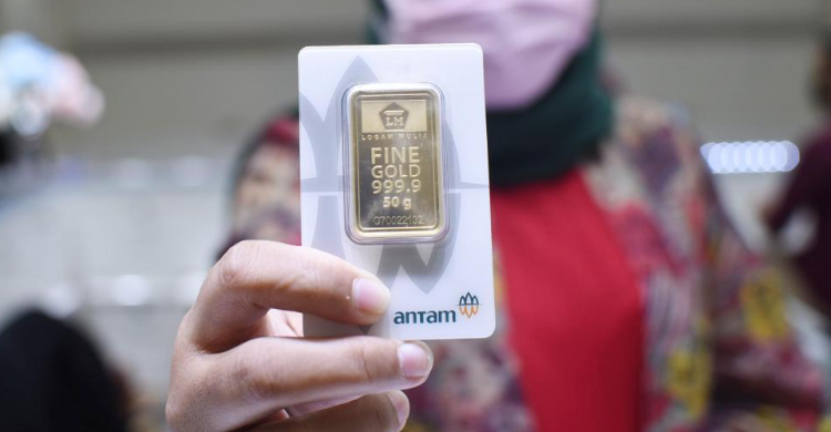 Hari Ini Harga Emas Dibanderol Rp 1.110.000 Per Gram Foto : Ist