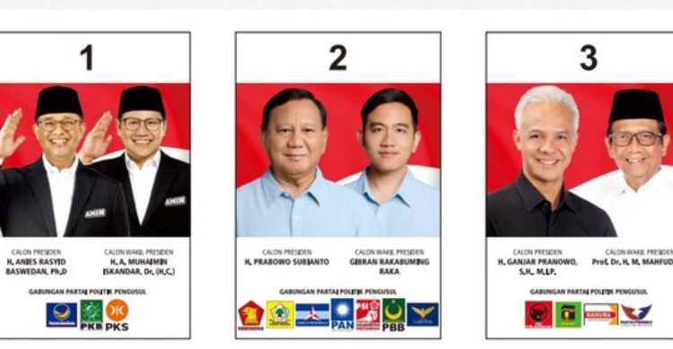 Hemat Rp 17 M, Pilpres 2024 Satu Putaran Banyak Manfaat Foto : Ist