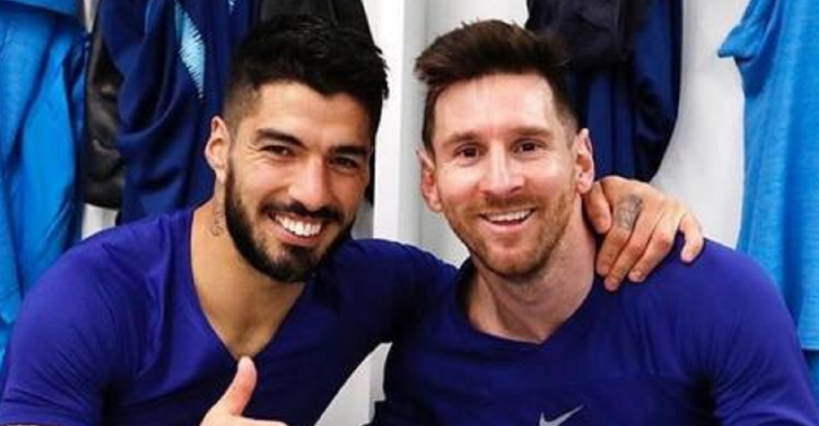 Inter Miami Resmi Duetkan Lionel Messi Dan Luis Suarez Foto : Ist