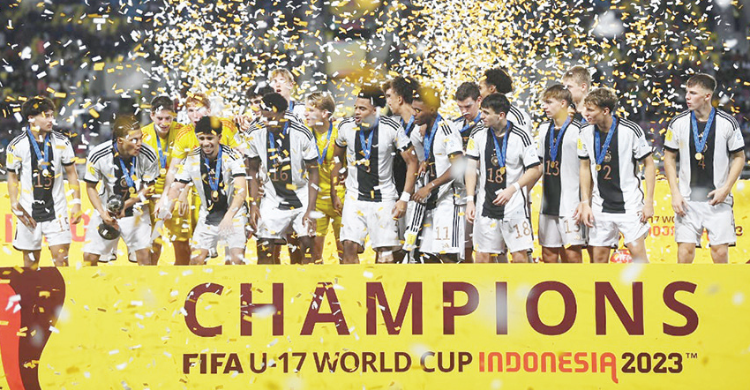 Jerman Juara Piala Dunia U-17 Foto : Ist