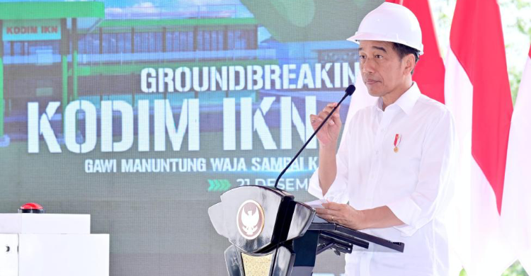 Jokowi Menikmati Tinggal Di IKN Foto : Setpres
