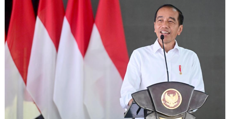 Jokowi Terima Dengan Lapang, Survei Kepuasan ke Pemerintah Turun Foto : Setpres