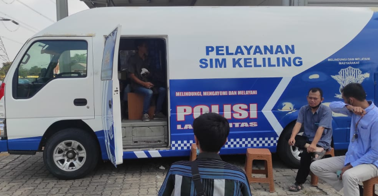 Lokasi SIM Keliling Tangerang Kota, Rabu 27 Desember Foto : Ist