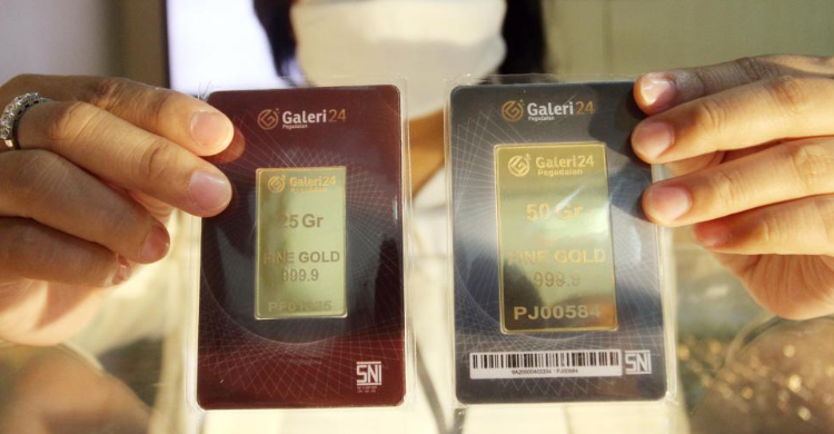Pagi Ini Harga Emas Dibanderol Rp 1.116.000 Per Gram Foto : Ist