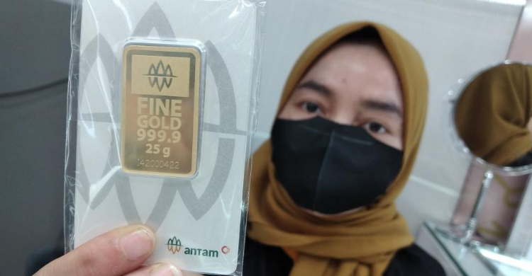 Pagi Ini Harga Emas Tembus Rp 1.093.000 Per Gram Foto : Ist