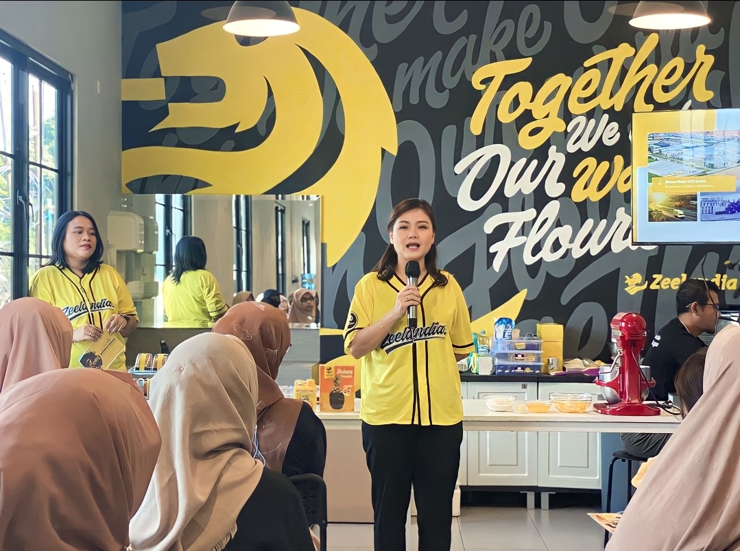Peringati Hari Ibu, Zeelandia Indonesia Kembali Hadirkan Program Zeelandia Empowers Women Vita Sudarmo, Finance Director Zeelandia Indonesia saat sambutan dalam program Zeelandia Empowers Women. (tangselpos.id/lim)
