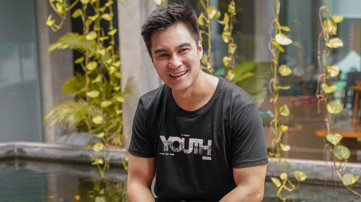 Plafon Kantor Baru Baim Wong di Setu Tangsel Runtuh, Kacanya Juga Pecah Foto : Ist