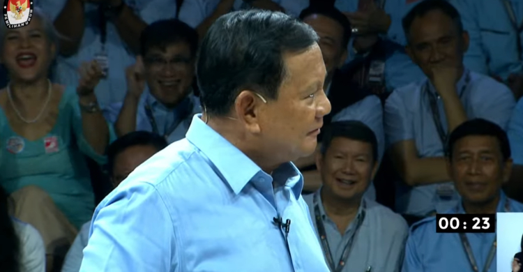 Prabowo Ke Anies: Saya Tidak Takut Tidak Punya Jabatan..Sorry Yee..Sorry Yee Foto : Ist