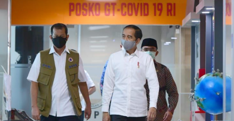 Presiden Jokowi Turut Berduka Cita Atas Wafatnya Mantan Kepala BNPB Doni Monardo Foto : Ist