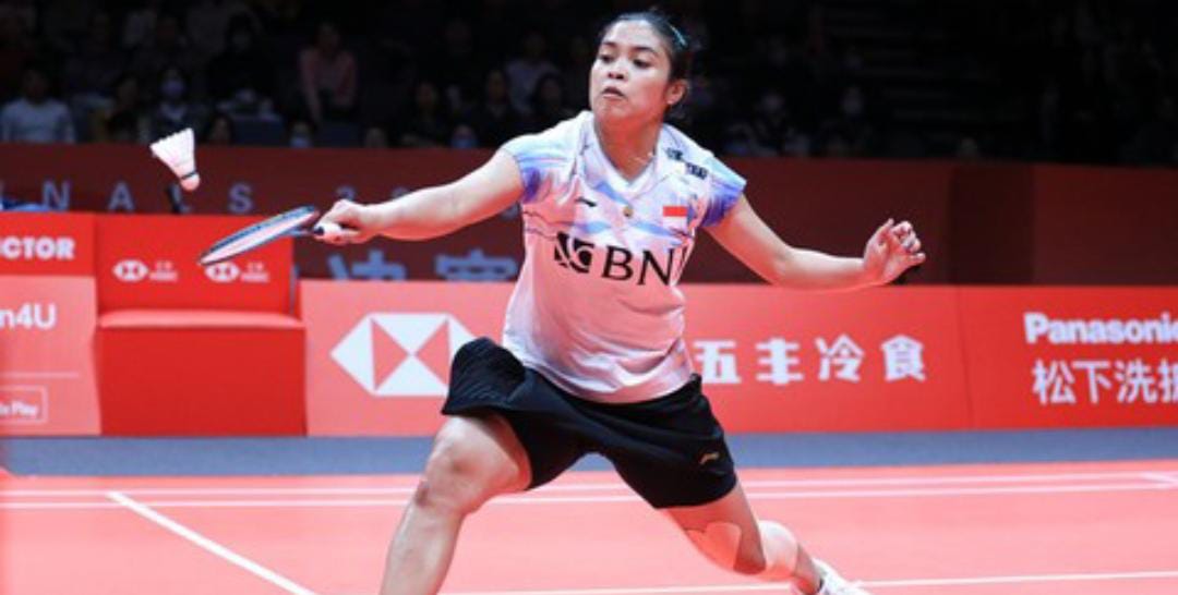 Rubber Game! Gregoria Mariska Kalahkan Kim Ga-eun di BWF World Tour Finals 2023 Foto : Ist