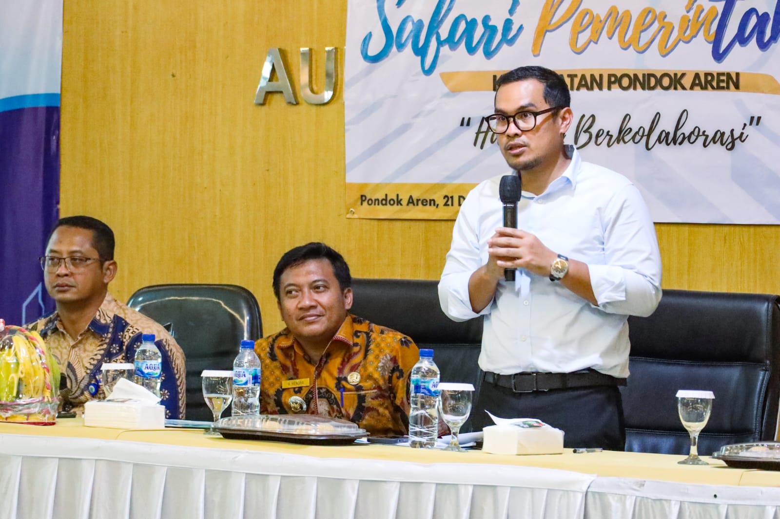 Safari Pemerintahan di Pondok Aren, Pilar Fokus Tangani Banjir dan Genangan Air Foto : Ist