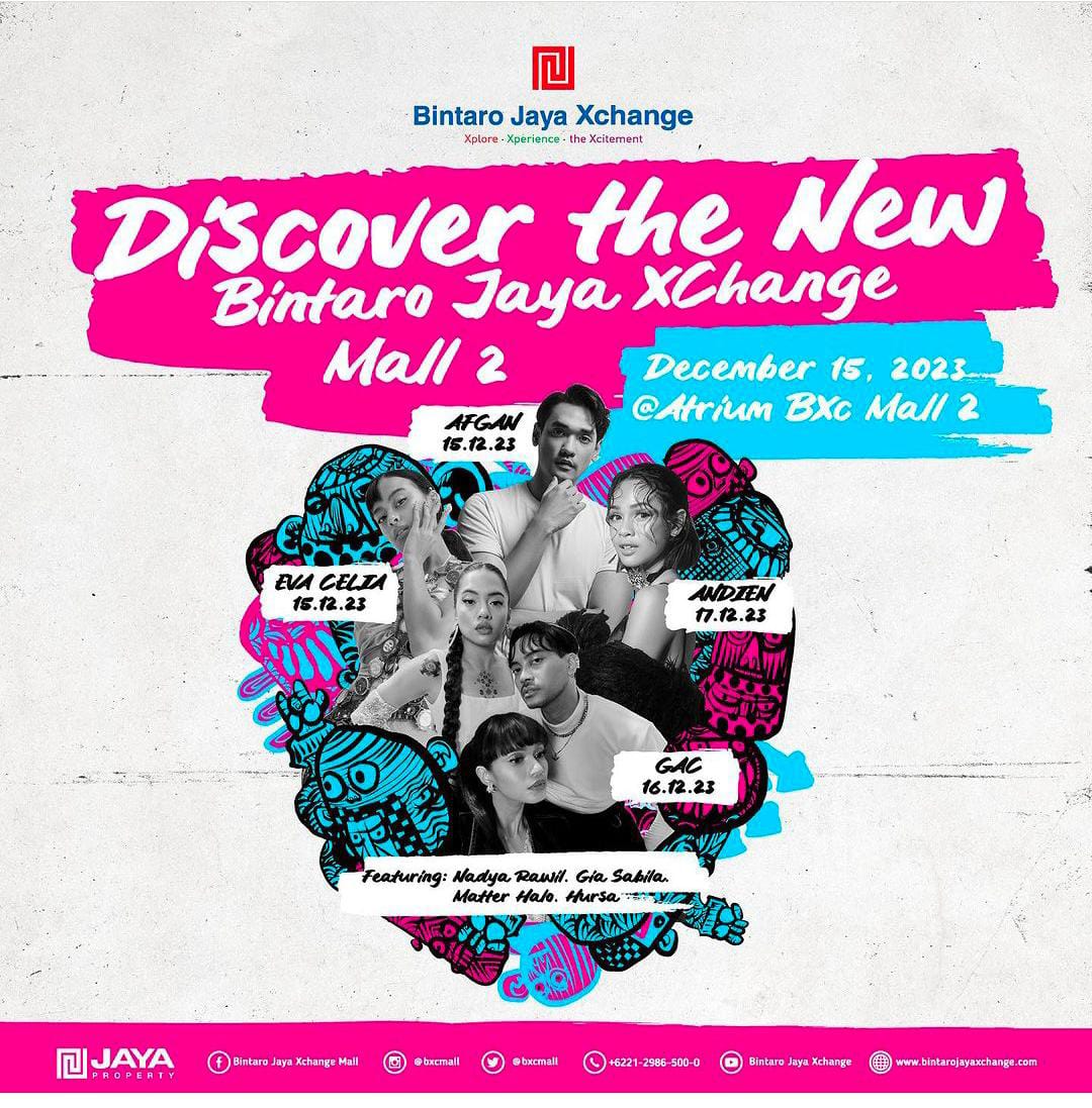 Siap-siap! Bintaro Jaya Xchange Mall 2 Bakal Dibuka, Ada Konser Gratis Foto : Ist