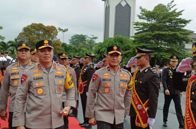 Terlibat Kasus Narkotika, 11 Anggota Polda Banten Dipecat di 2023 Kapolda Banten Irjen Abdul karim (kiri). Foro : Ist