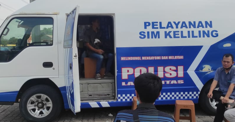 2 Lokasi SIM Keliling Tangerang Kota Selasa 23 Januari, Cek Disini Foto ,: Ist