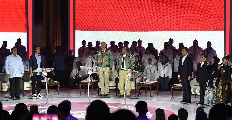30 Hari Menjelang Pencoblosan 14 Februari Tiga Paslon Capres Cawapres 2024. Foto : Ist