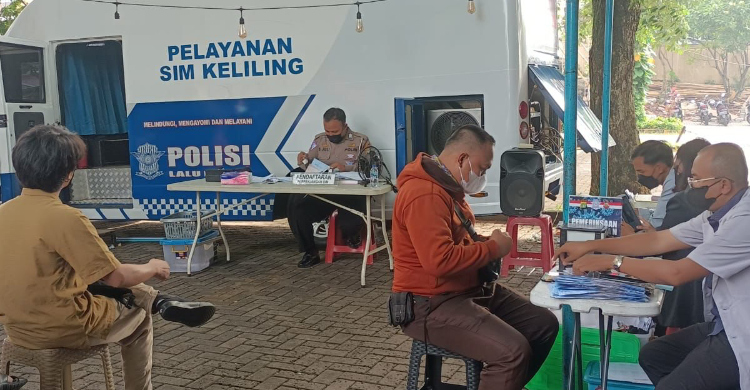 5 Lokasi, SIM Keliling Jakarta Jumat 19 Januari Foto : Ist