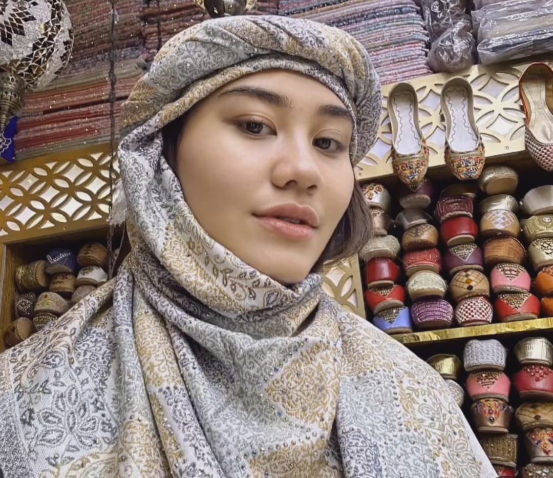 Aaliyah Massaid Berhijab, Thariq Halilintar Beri Pujian Foto : Ist