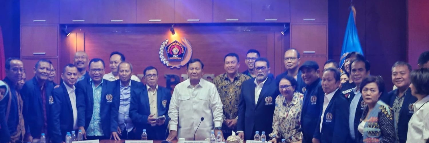 Akhirnya, Prabowo Bicara Soal Pers dan Ekonomi Pancasila di PWI Pusat Foto : AY