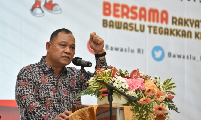 Banyak Bilik Kertas Suara Rusak Foto : Ist