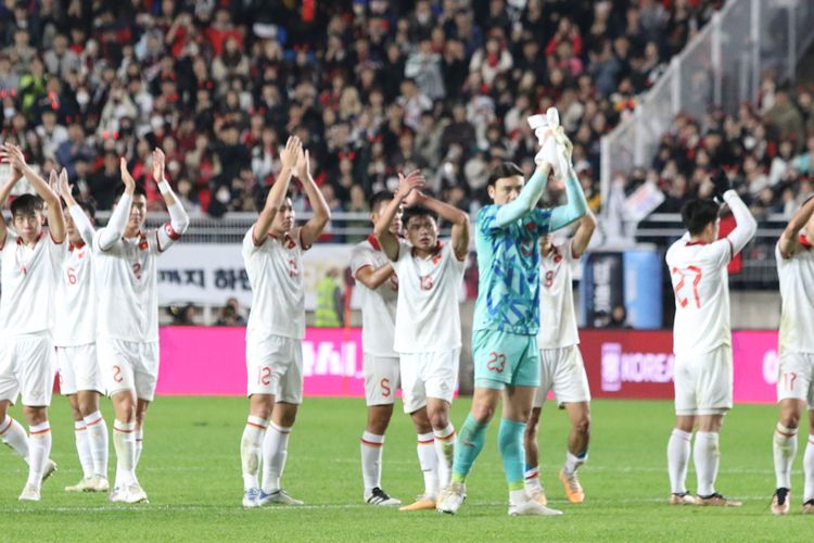 Bermain Lebih Bagus, Timnas Indonesia Bayar Tunai Janji Kalahkan Vietnam Skuad Timnas Garuda. Foto : Ist