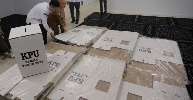 Biaya Kirim Logistik Pemilu Per TPS Di Papua Tembus Rp 150 Juta Foto : Ist