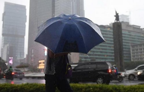 Cuaca Hari Ini Di Jakarta, Didominasi Hujan Dari Siang Hingga Malam Foto : Ist
