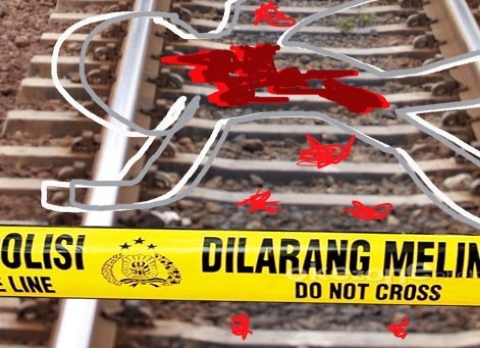 Diduga Bunuh Diri, Wanita di Cilegon Tewas Tertabrak Kereta Foto : Ist