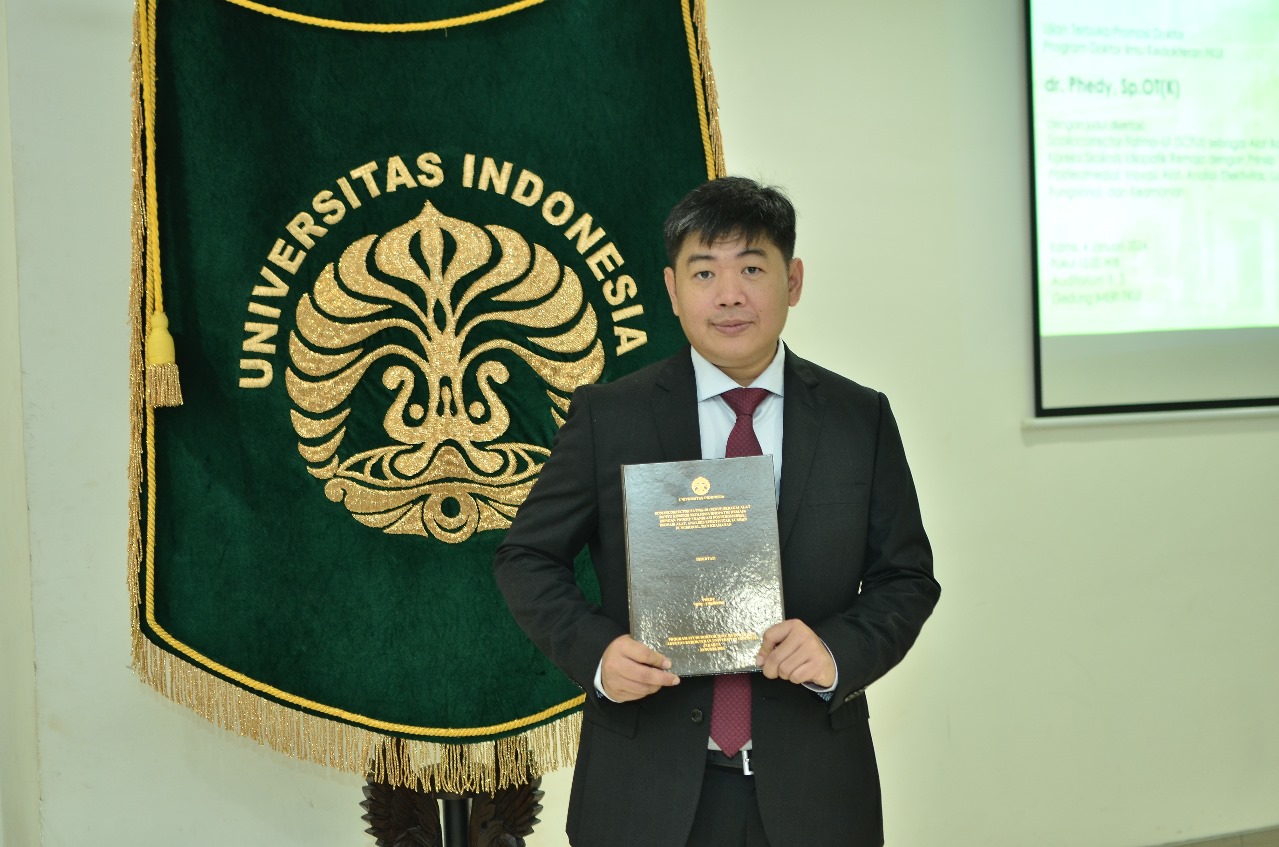 Doktor Gatam Institute Eka Hospital, Temukan alat Bantu Koreksi Tiga Dimensi Skoliosis Idiopatik Remaja Foto : Ist