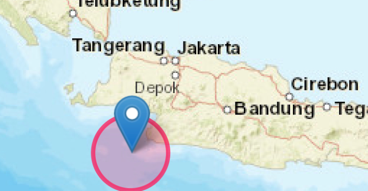 Gempa M 5,9 Guncang Barat Daya Banten, Terasa hingga Jakarta Foto : Ist