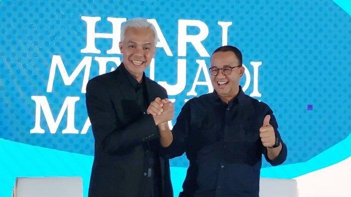Gerakan Salam Empat Jari Mulai Bergaung, Dorong Koalisi 01 Dan 03 Foto : Ist