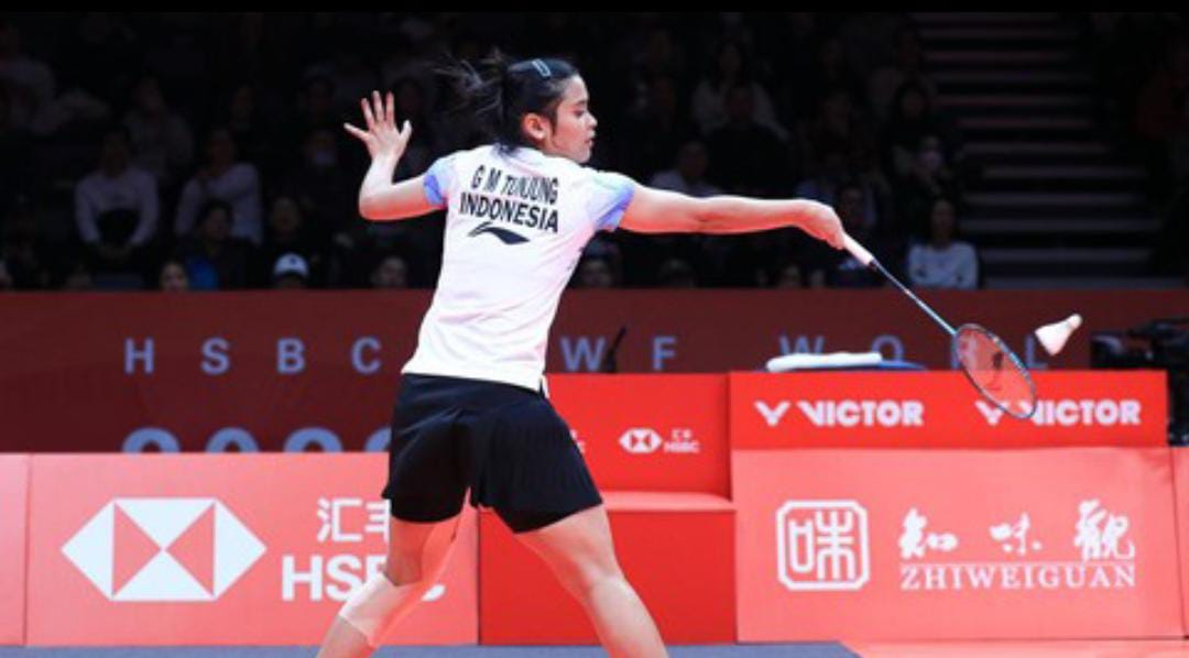 Gregoria Mariska Lolos Perempatfinal Malaysia Open 2024 Foto : Ist