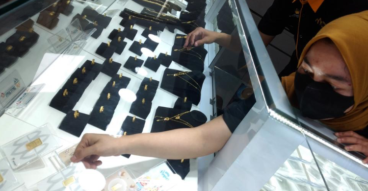 Harga Emas Antam Pagi Ini Tembus Rp 1.133.000 Per Gram Foto : Ist