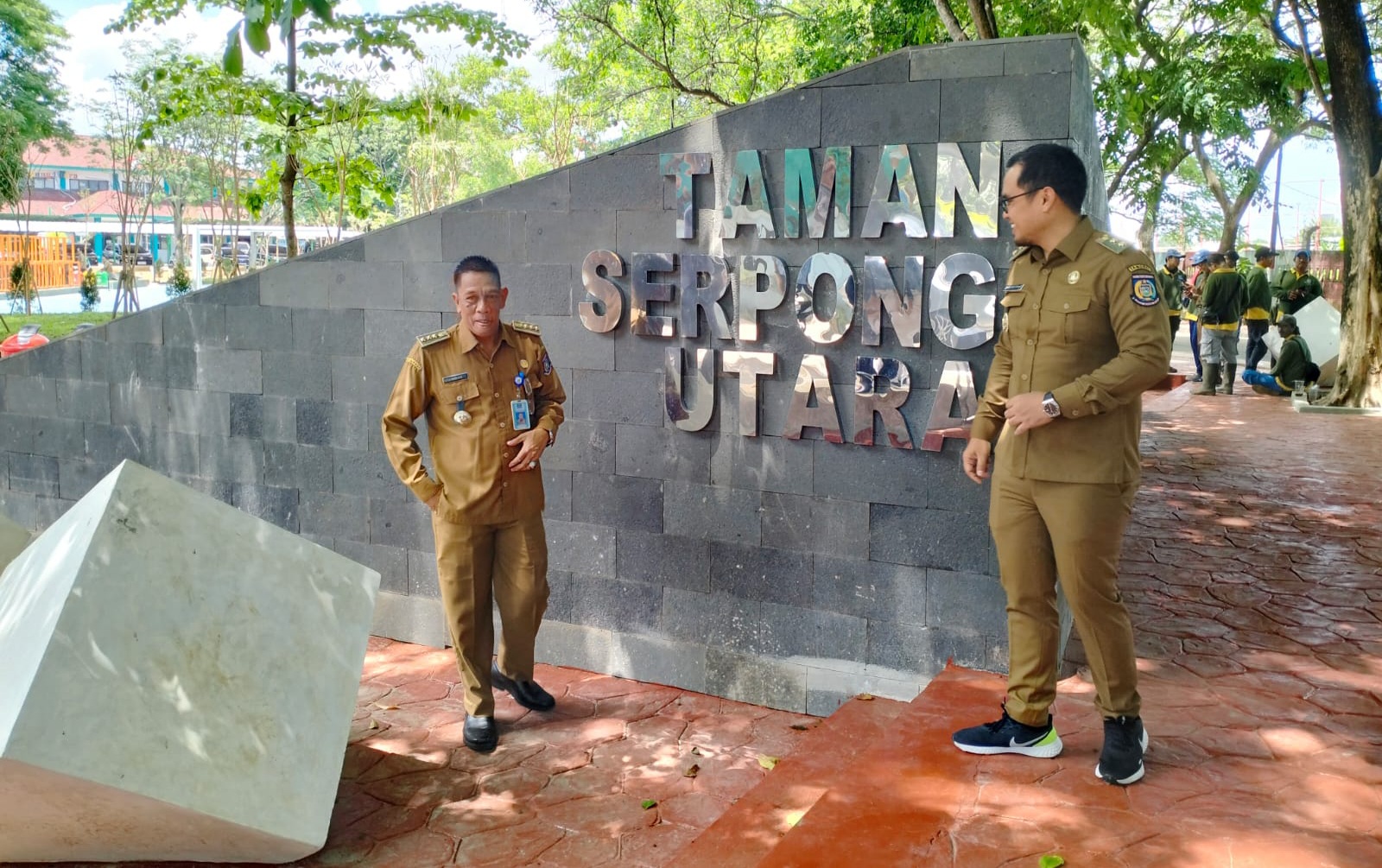 Jadi Pusat Aktivitas Masyarakat, Taman Serpong Utara Tampil Sangat Menarik Foto : Ist