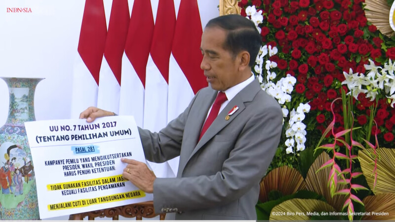 Jelaskan Presiden dan Menteri Boleh Kampanye, Boleh Memihak Foto : Ist
