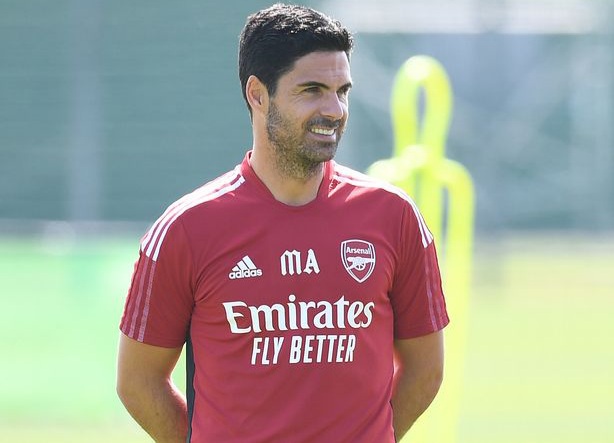 Kabar Melatih Di Barcelona Itu Hoaks , Mikel Arteta Betah Di Arsenal Foto : Ist
