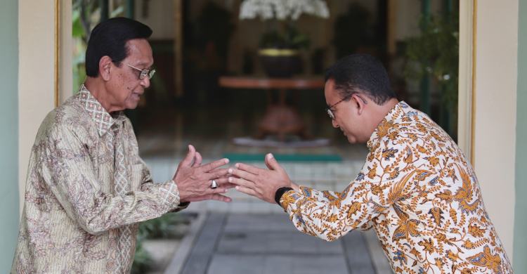 Kampanye Di Yogya, Anies Bertemu Sri Sultan Sri Sultan HB X Minta Restu Foto : Ist