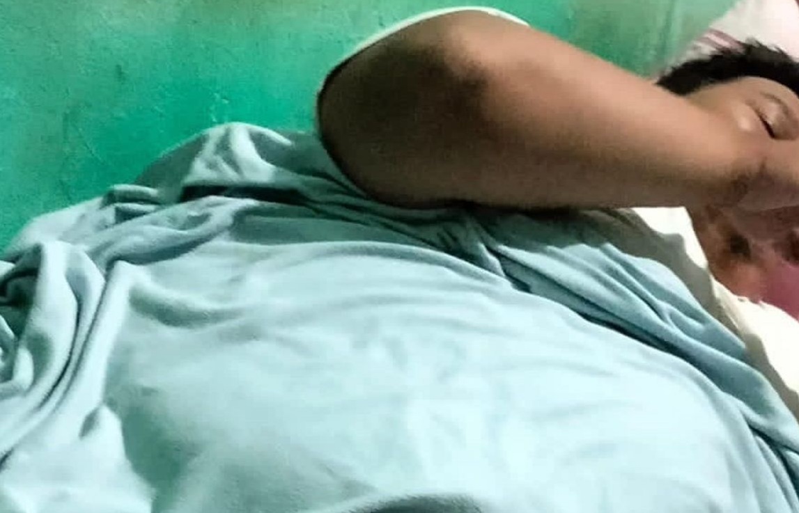 Kisah Engky Si Tukang Ojek Pengidap Obesitas di Tangerang Dengan BB 230 Kg Foto : Ist