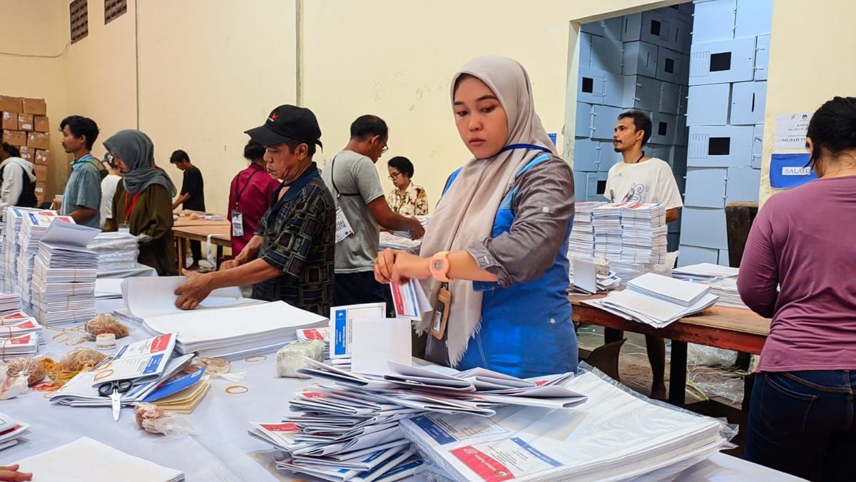 KPU Tangsel: Hasil Cetakan Tidak Sempurna Foto : Ist